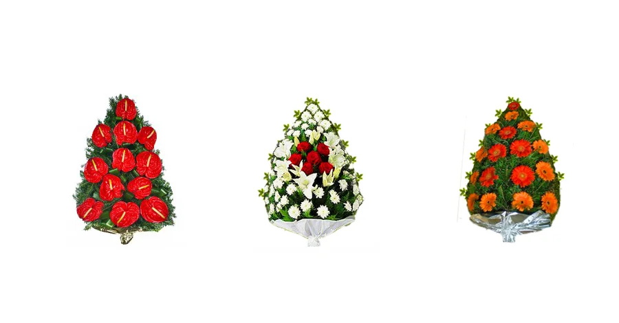 jerbe funerare executate in maxim 2 ore