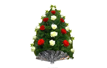 Jerba Funerara Trandafiri Albi & Rosii